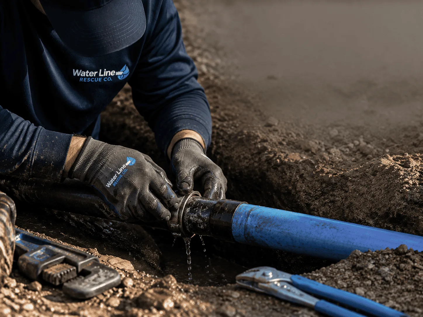 Why choose Water Line Repair in Climbing Hill, IA